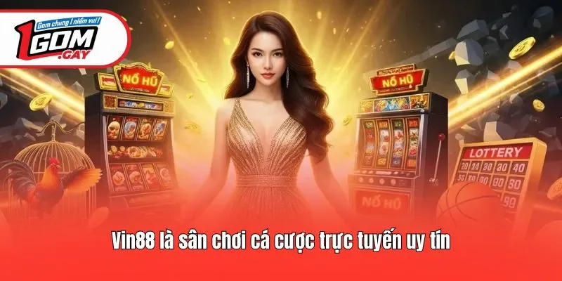 Vin88 là sân chơi cá cược trực tuyến uy tín